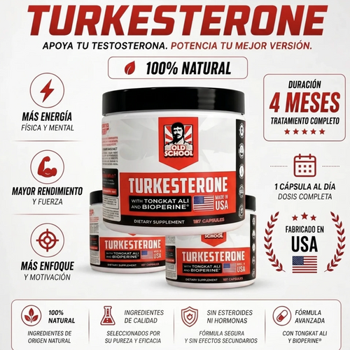 turkesterone Suministro para 3 meses